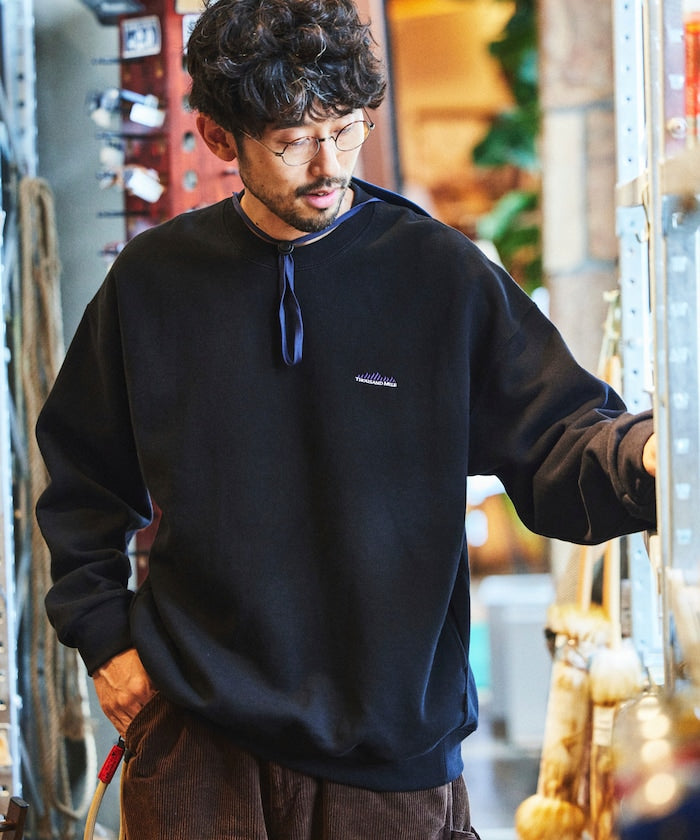 THOUSAND MILE X FREAK'S STORE 限定寬版刺繡大學T