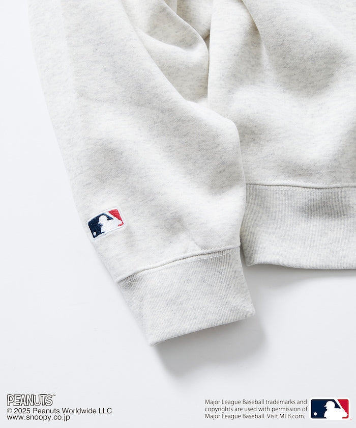 FREAK'S STORE X MLB x PEANUTS Oversized Sweatshirt with Back Print / Dodgers 限定聯名寬版大學T