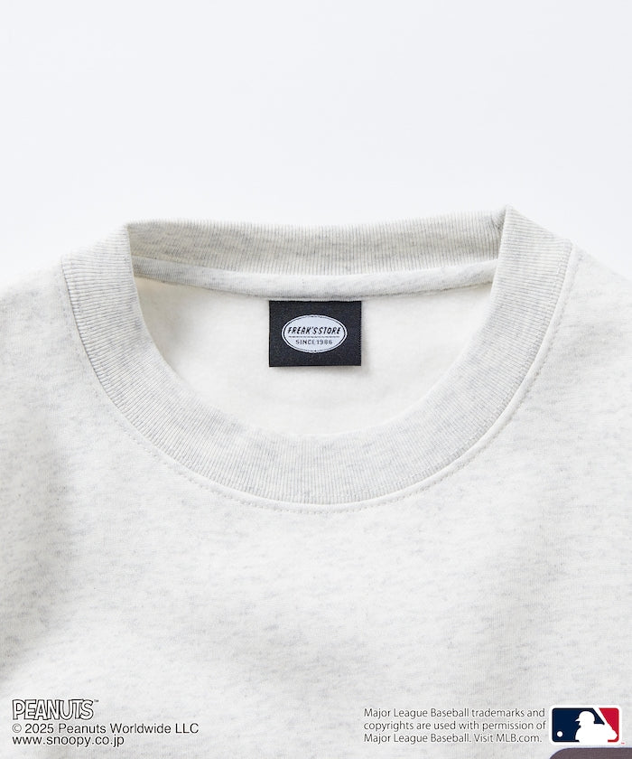 FREAK'S STORE X MLB x PEANUTS Oversized Sweatshirt with Back Print / PADRES 限定聯名寬版大學T
