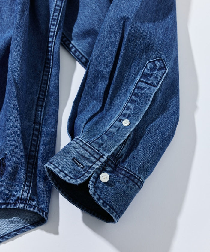 NAUTICA 復古牛仔BD襯衫