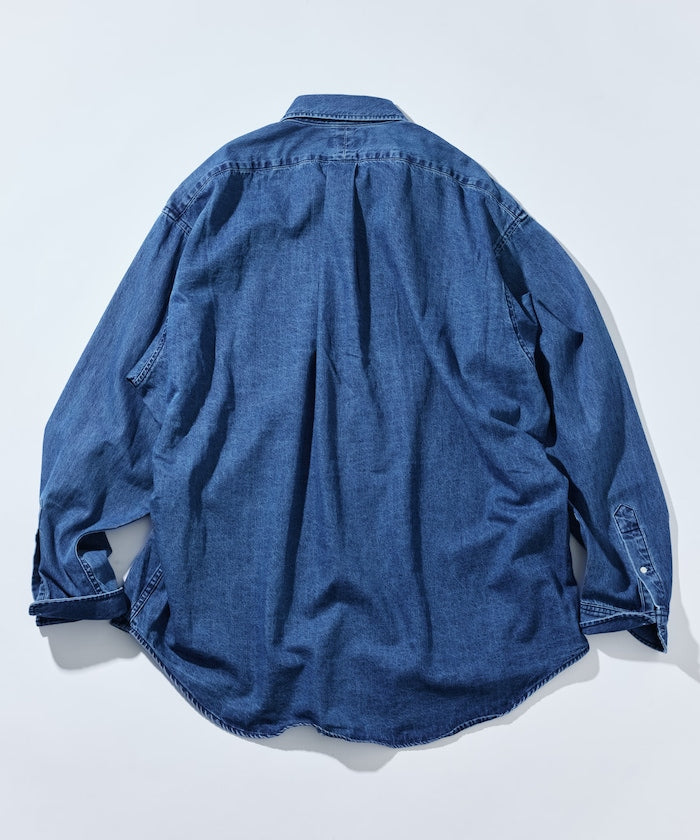 NAUTICA 復古牛仔BD襯衫