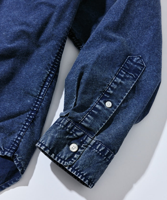 NAUTICA 復古牛仔牛津襯衫