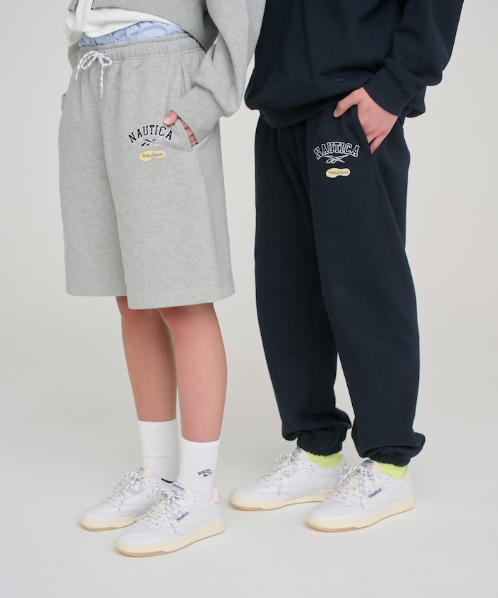 Reebok × NAUTICA 限定 雙品牌標誌運動短褲
