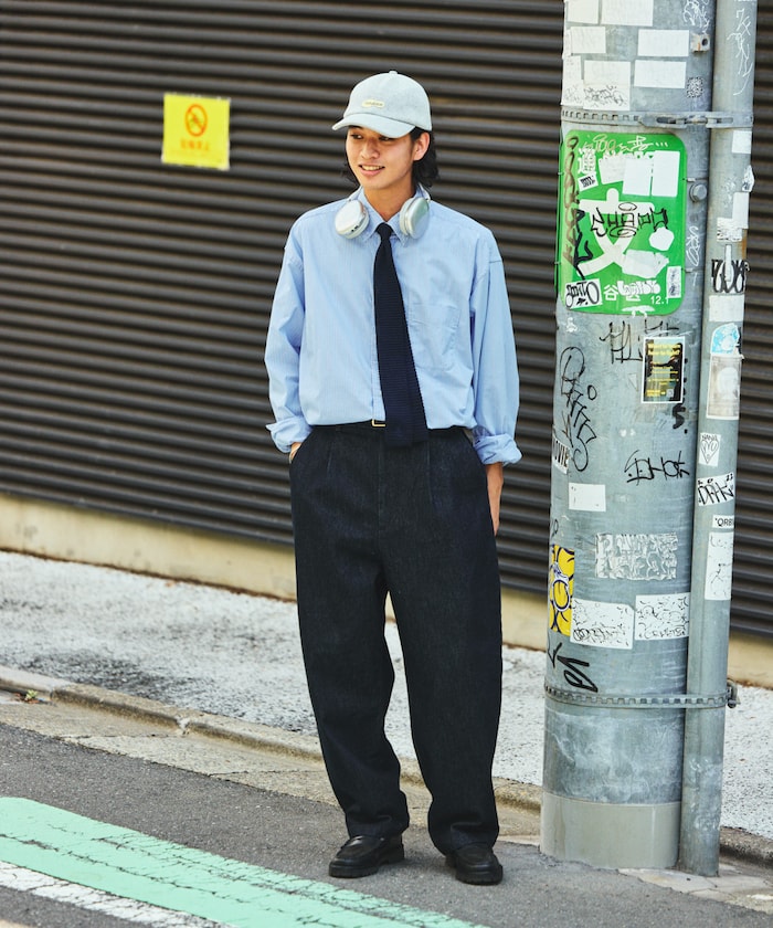 FREAK'S STORE Wide tapered Pants Slacks 寬鬆錐形牛仔褲