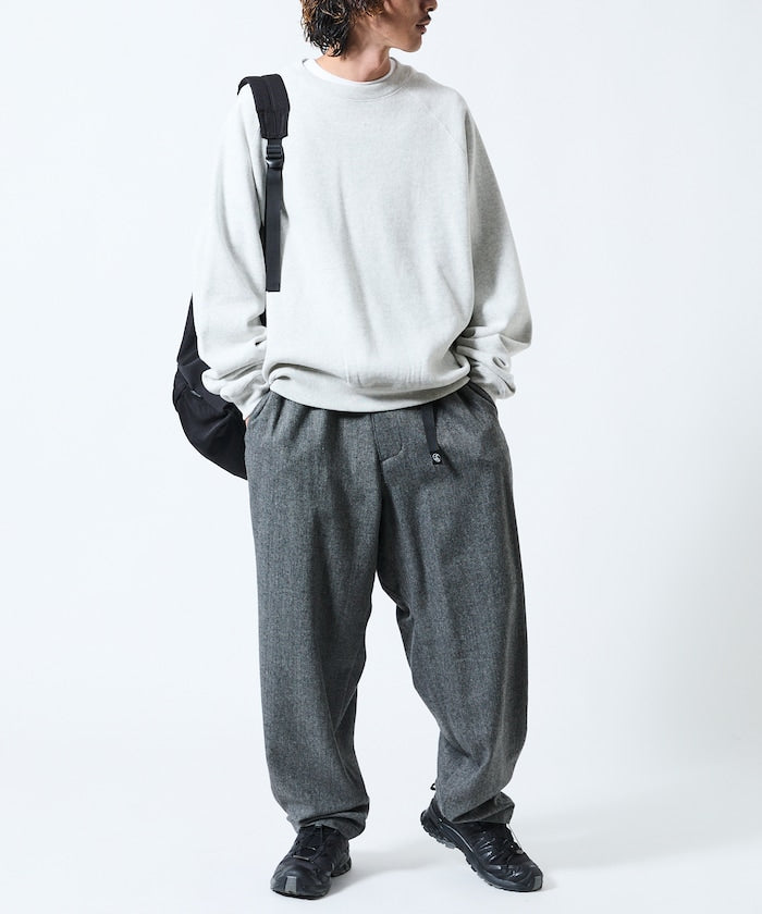 FREAK'S STORE Wide-cut wool-like climbing Pants 寬版羊毛休閒褲