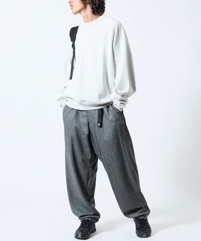 FREAK'S STORE Wide-cut wool-like climbing Pants 寬版羊毛休閒褲
