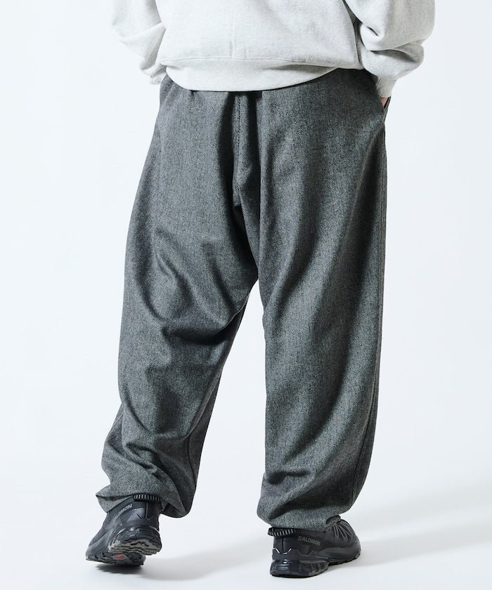 FREAK'S STORE Wide-cut wool-like climbing Pants 寬版羊毛休閒褲