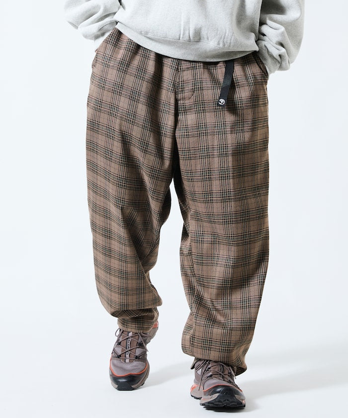 FREAK'S STORE Wide-cut wool-like climbing Pants 寬版羊毛休閒褲