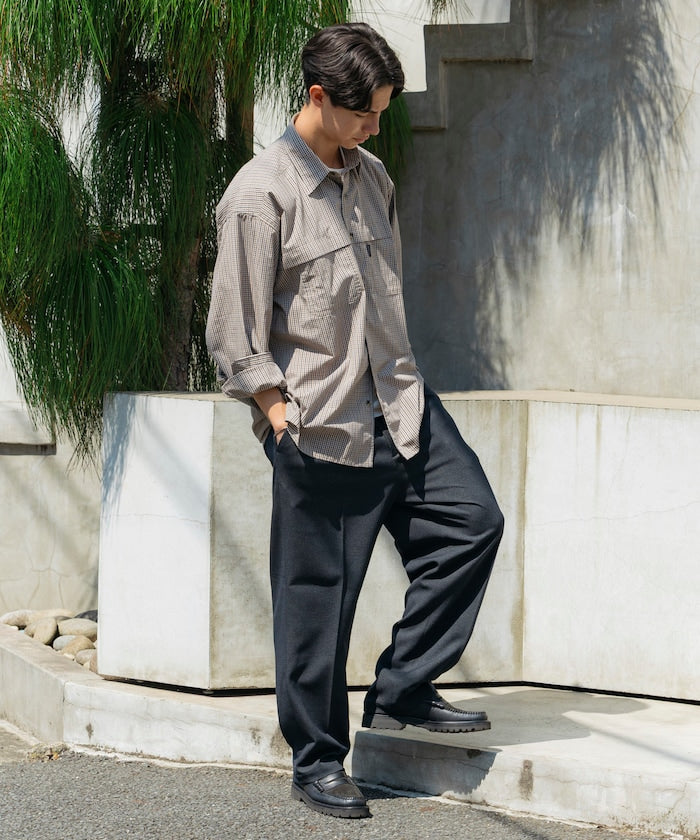 FREAK'S STORE LANATEC WOOLY 寬鬆休閑褲【預約商品 | 2025/09下旬出貨】