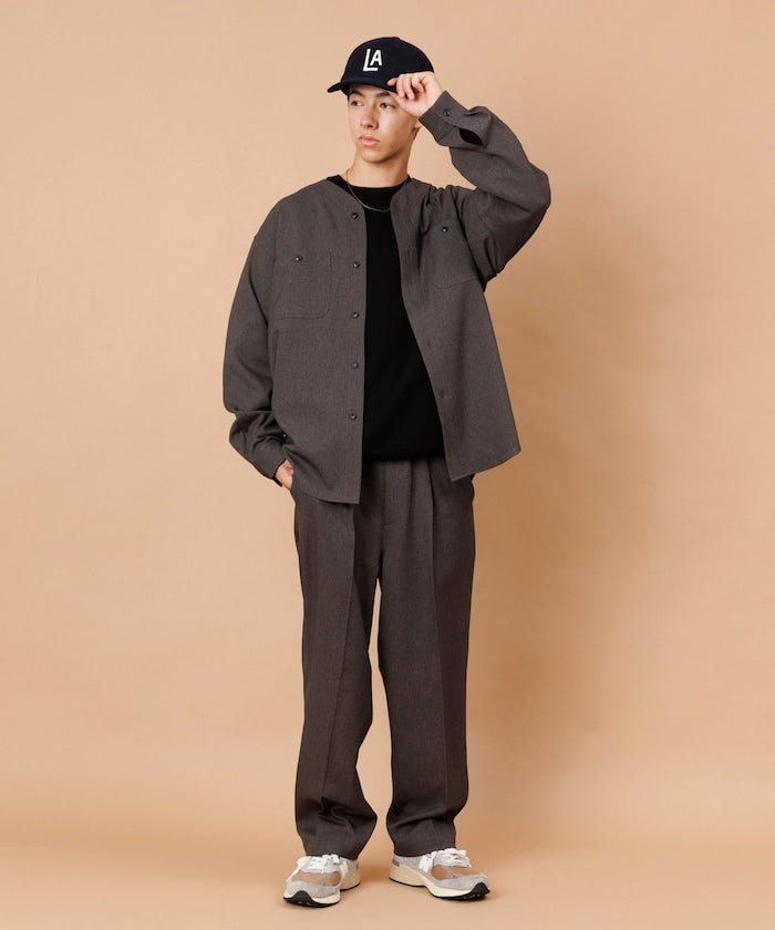FREAK'S STORE LANATEC WOOLY 寬鬆休閑褲【預約商品 | 2025/09下旬出貨】