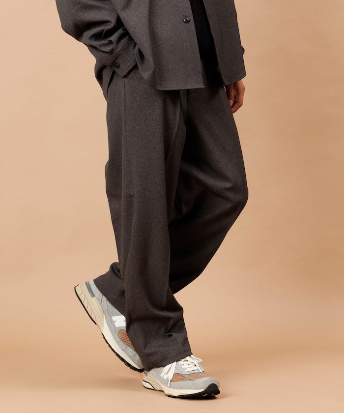 FREAK'S STORE LANATEC WOOLY 寬鬆休閑褲【預約商品 | 2025/09下旬出貨】
