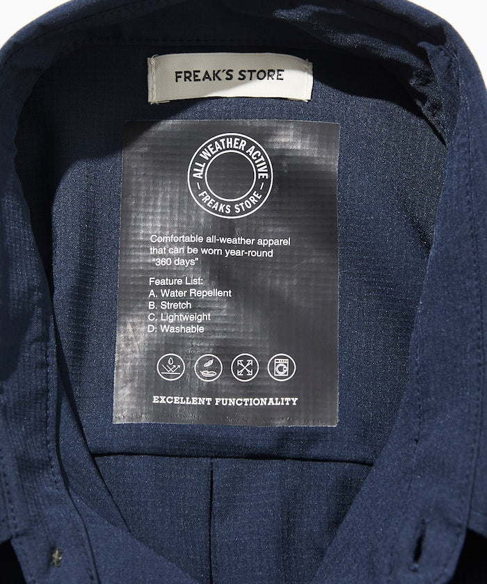 FREAK'S STORE ALL WEATHER ACTIVE WEAR 寬版運動休閒襯衫【預約商品 | 2025/10中旬出貨】