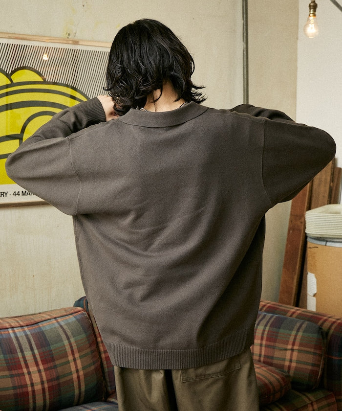 U.S. POLO ASSN. SWEAT LIKE KNIT POLO 長袖針織POLO衫