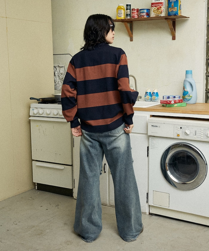 U.S. POLO ASSN. SWEAT LIKE KNIT POLO 長袖針織POLO衫