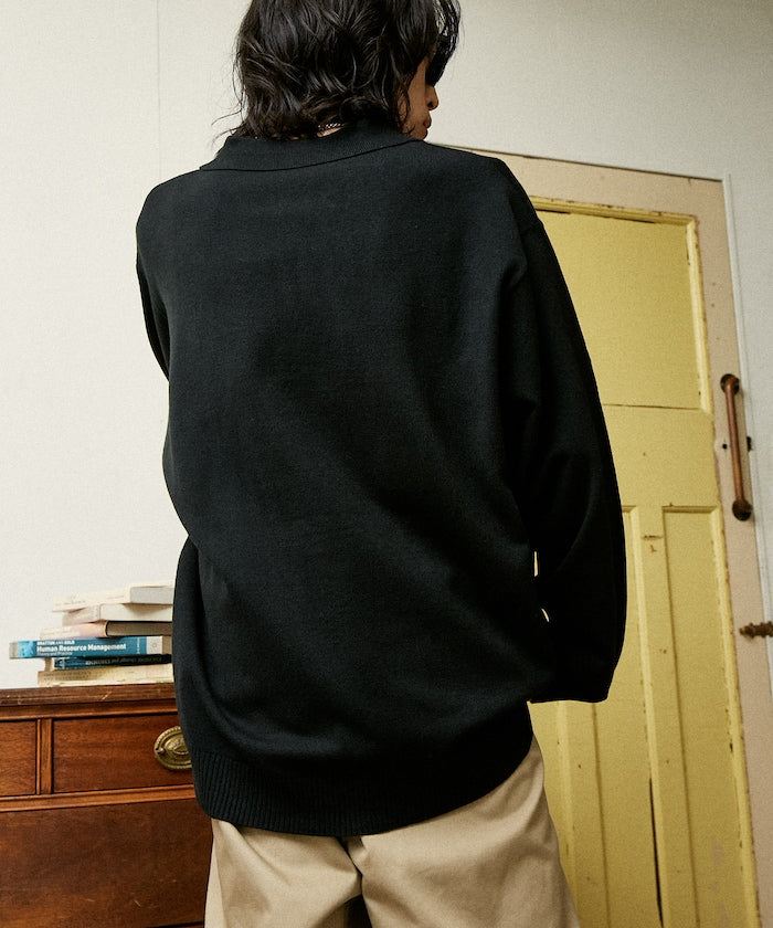 U.S. POLO ASSN. SWEAT LIKE KNIT POLO 長袖針織POLO衫