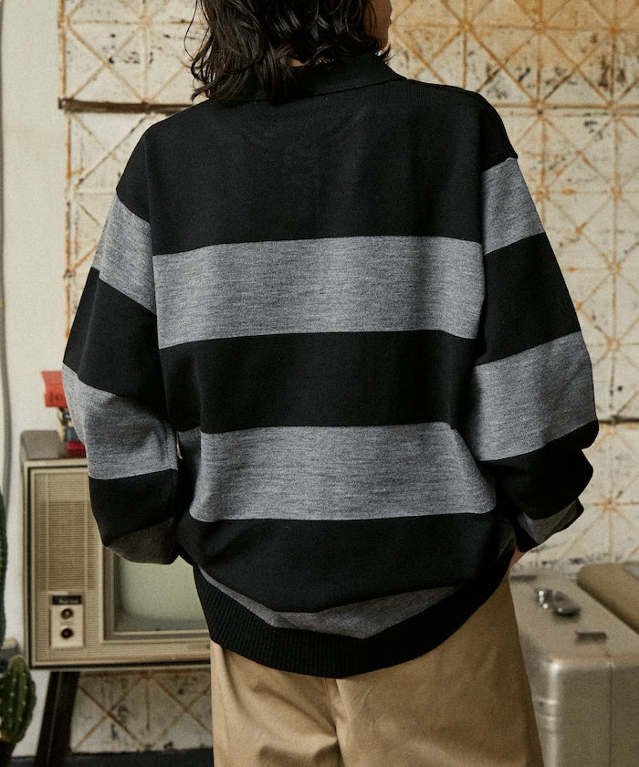 U.S. POLO ASSN. SWEAT LIKE KNIT POLO 長袖針織POLO衫