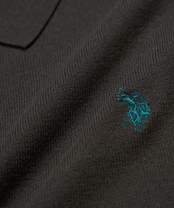 U.S. POLO ASSN. SWEAT LIKE KNIT POLO 長袖針織POLO衫