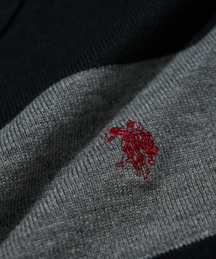 U.S. POLO ASSN. SWEAT LIKE KNIT POLO 長袖針織POLO衫