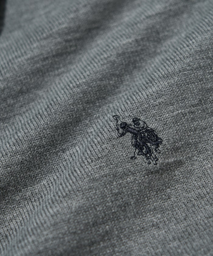 U.S. POLO ASSN. SWEAT LIKE KNIT POLO 長袖針織POLO衫