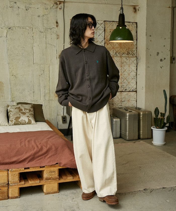 U.S. POLO ASSN. POLO KNIT CARDIGAN 刺繡LOGO POLO針織開襟衫