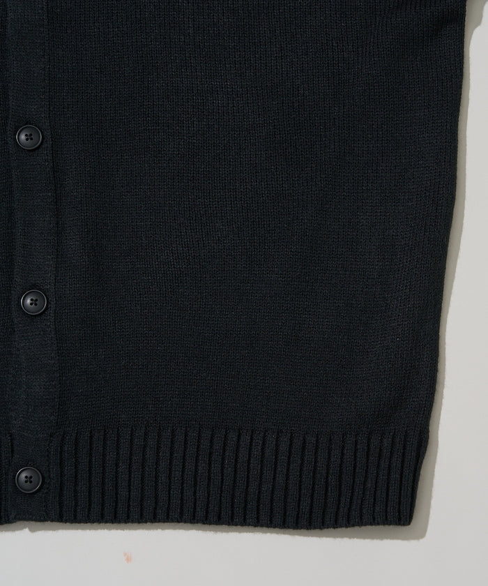 U.S. POLO ASSN. CREW NECK KNIT CARDIGAN 刺繡LOGO 圓領針織開襟衫