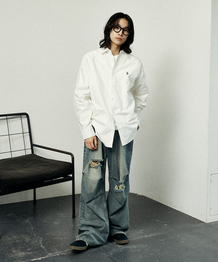 U.S. POLO ASSN. X PUBLUX 限定 經典牛津襯衫
