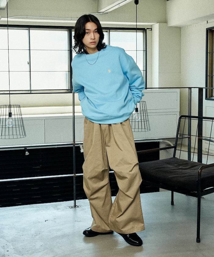 U.S. POLO ASSN. CREW NECK SWEAT 長袖圓領運動大學T【預約商品 | 2025/09下旬出貨】