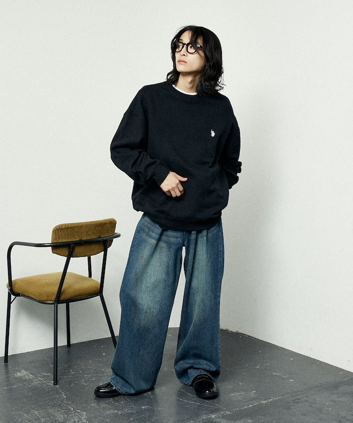 U.S. POLO ASSN. CREW NECK SWEAT 長袖圓領運動大學T【預約商品 | 2025/09下旬出貨】