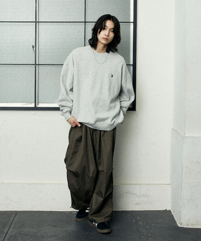 U.S. POLO ASSN. CREW NECK SWEAT 長袖圓領運動大學T【預約商品 | 2025/09下旬出貨】