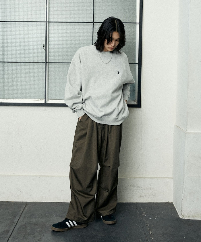 U.S. POLO ASSN. CREW NECK SWEAT 長袖圓領運動大學T【預約商品 | 2025/09下旬出貨】