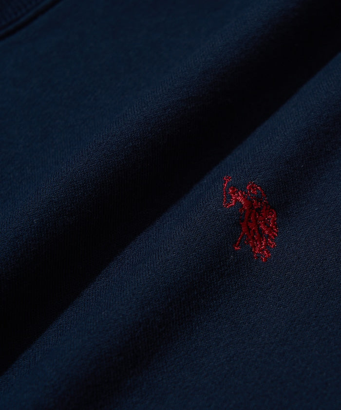 U.S. POLO ASSN. CREW NECK SWEAT 長袖圓領運動大學T【預約商品 | 2025/09下旬出貨】