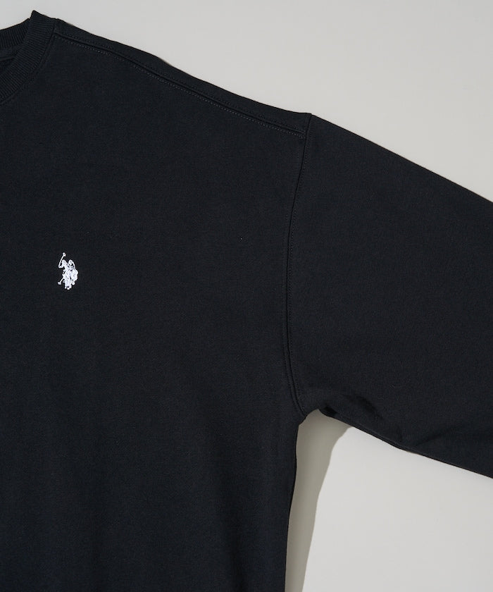 U.S. POLO ASSN. CREW NECK SWEAT 長袖圓領運動大學T【預約商品 | 2025/09下旬出貨】