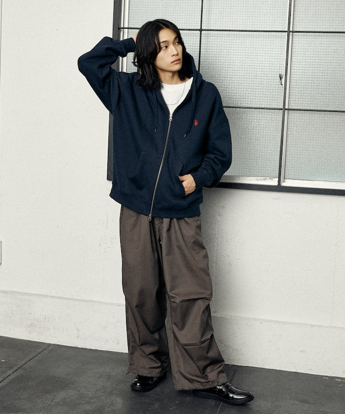 U.S. POLO ASSN. FULL ZIP HOODIE 拉鍊連帽外套【預約商品 | 2025/09下旬出貨】