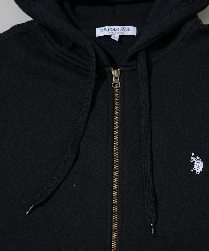 U.S. POLO ASSN. FULL ZIP HOODIE 拉鍊連帽外套【預約商品 | 2025/09下旬出貨】