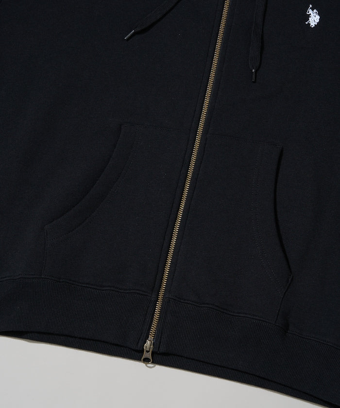 U.S. POLO ASSN. FULL ZIP HOODIE 拉鍊連帽外套【預約商品 | 2025/09下旬出貨】