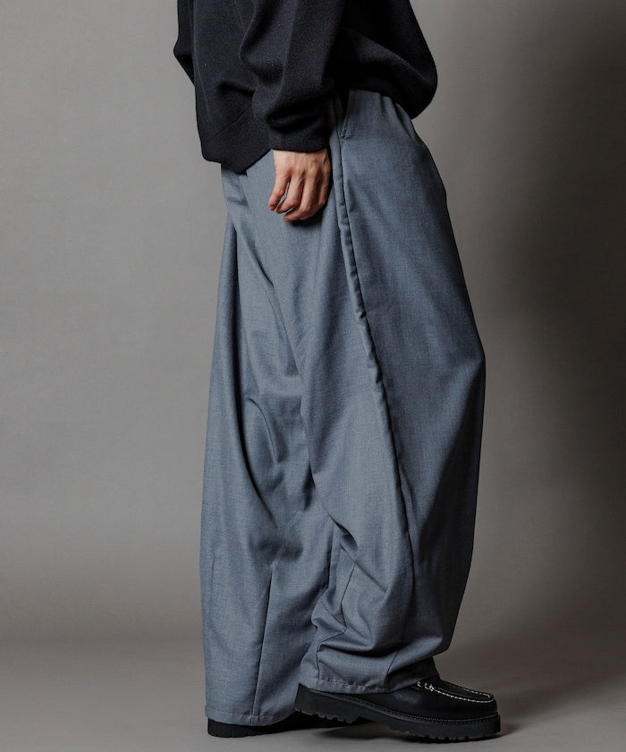 FREAK'S STORE Wide silhouette barrel leg Slacks Pants 寬版休閑西裝褲【預約商品 | 2025/10上旬出貨】