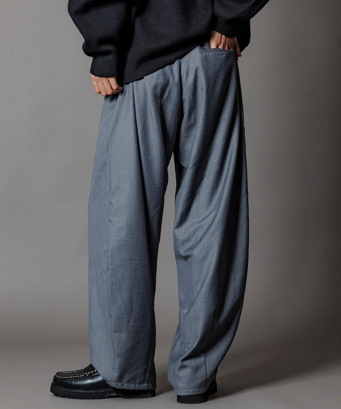 FREAK'S STORE Wide silhouette barrel leg Slacks Pants 寬版休閑西裝褲【預約商品 | 2025/10上旬出貨】