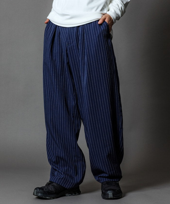 FREAK'S STORE Wide silhouette barrel leg Slacks Pants 寬版休閑西裝褲【預約商品 | 2025/10上旬出貨】