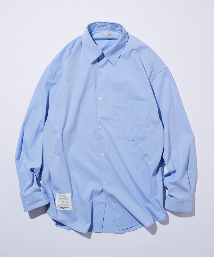 FREAK'S STORE Drymix(R) Relaxed Fit Regular Collar Shirt 寬版長袖襯衫