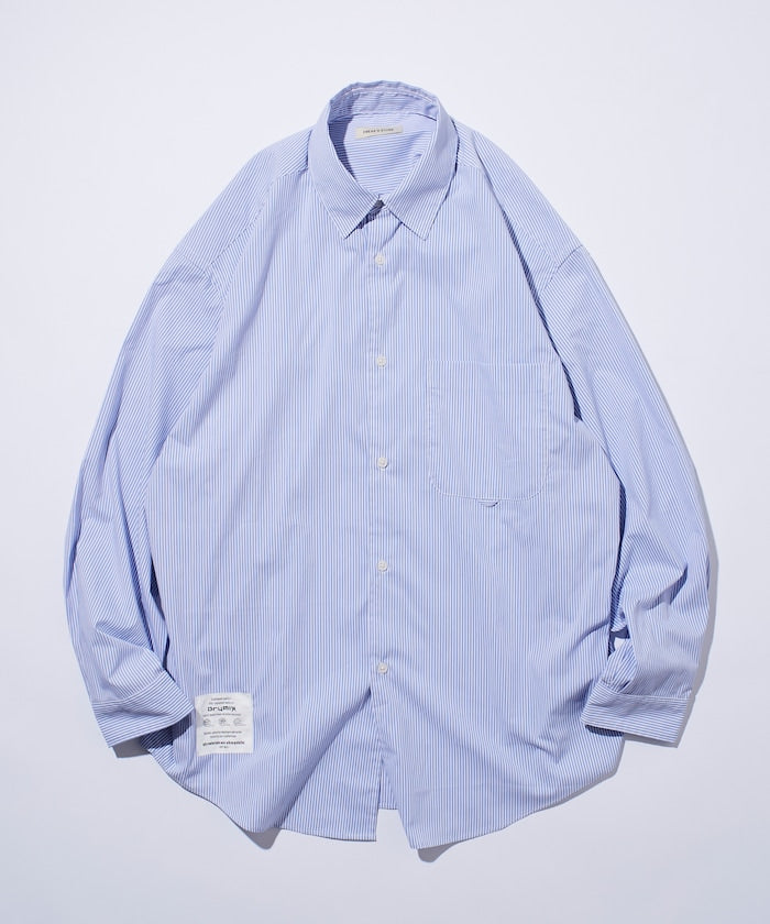 FREAK'S STORE Drymix(R) Relaxed Fit Regular Collar Shirt 寬版長袖襯衫