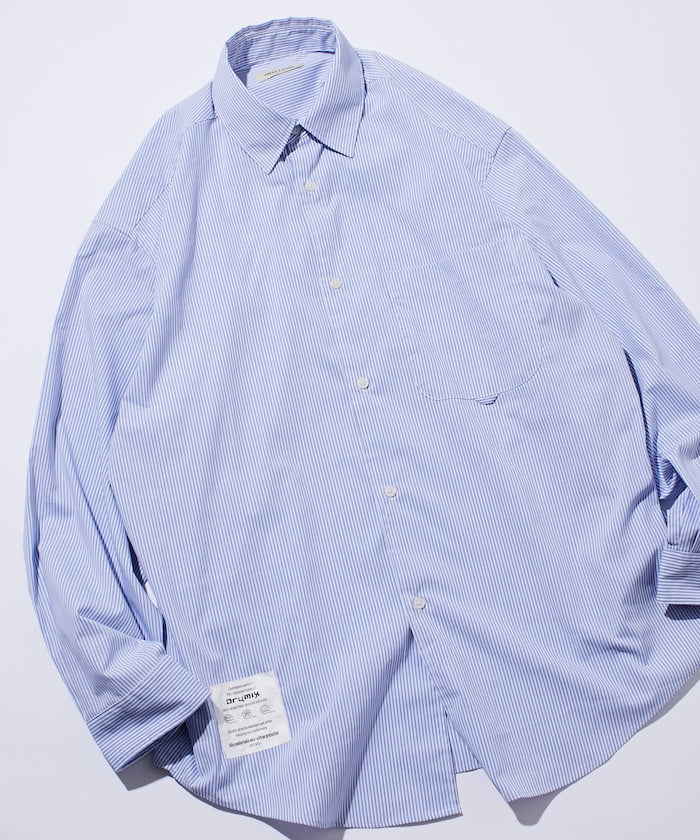 FREAK'S STORE Drymix(R) Relaxed Fit Regular Collar Shirt 寬版長袖襯衫