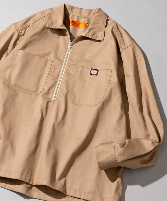 RED KAP half-zip pullover long-sleeve shirt 半拉鍊長袖上衣