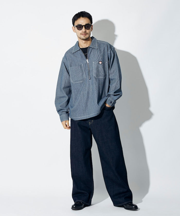 RED KAP half-zip pullover long-sleeve shirt 半拉鍊長袖上衣