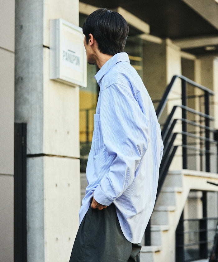 FREAK'S STORE Drymix(R) Relaxed Fit Regular Collar Shirt 寬版長袖襯衫