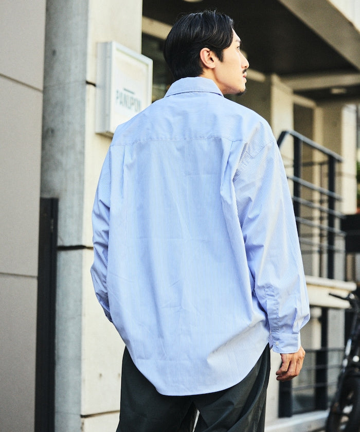 FREAK'S STORE Drymix(R) Relaxed Fit Regular Collar Shirt 寬版長袖襯衫