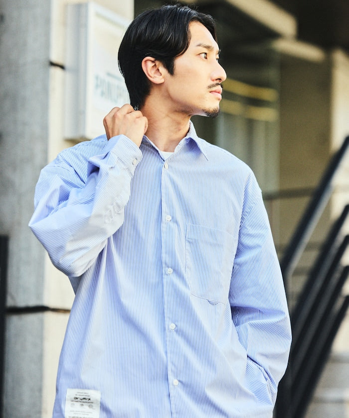 FREAK'S STORE Drymix(R) Relaxed Fit Regular Collar Shirt 寬版長袖襯衫