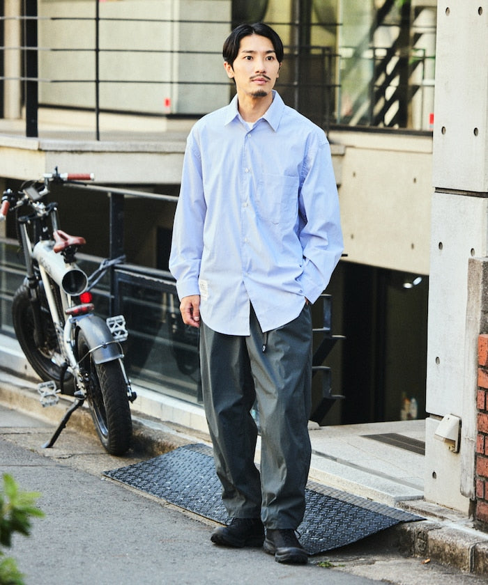 FREAK'S STORE Drymix(R) Relaxed Fit Regular Collar Shirt 寬版長袖襯衫