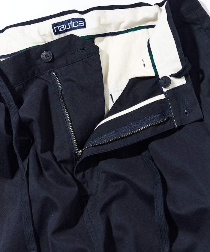 NAUTICA 復古雙摺休閒長褲