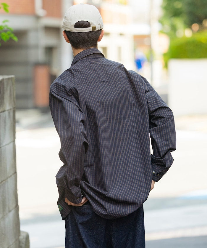 FREAK'S STORE x Foxfire fishing pocket long sleeve check shirt 長袖格紋口袋襯衫