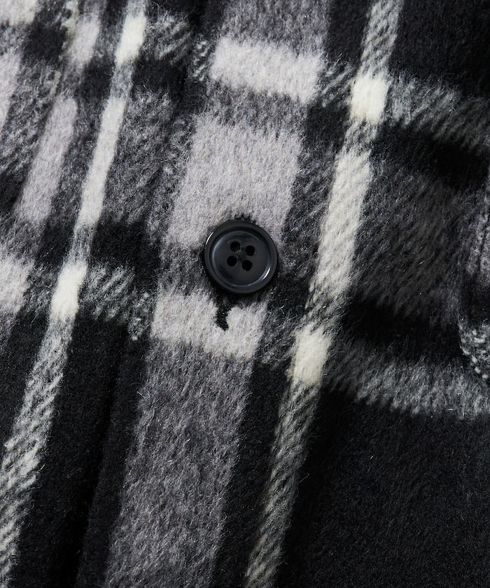 FREAK'S STORE Relax Fit Heavy Flannel Check Shirt 寬版重磅法蘭絨格紋襯衫